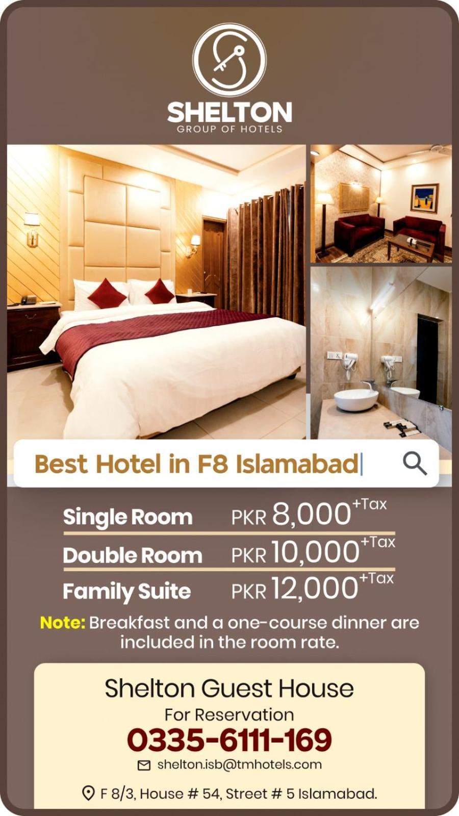 Shelton Guest House Исламабад Екстериор снимка